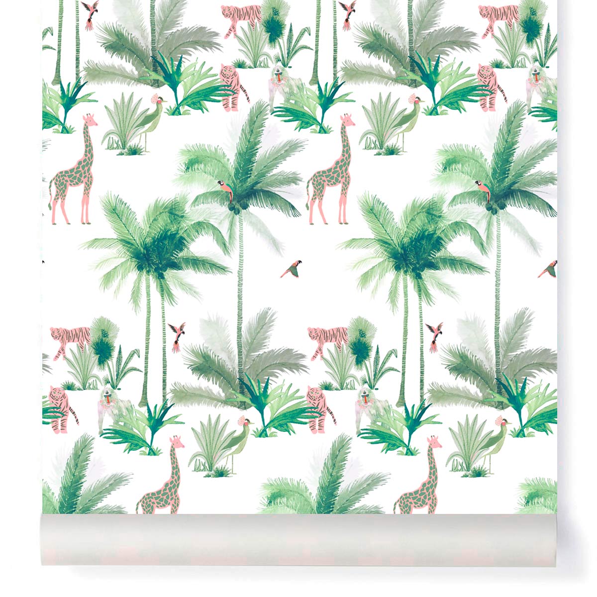 Little Cabari wallpaper TAMTAM Pink