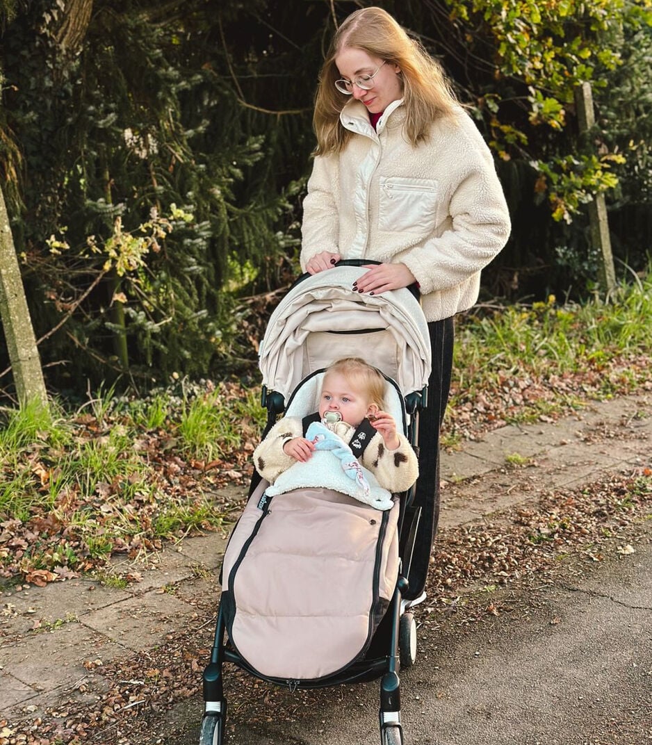 Stokke YOYO, parapiedi, tortora