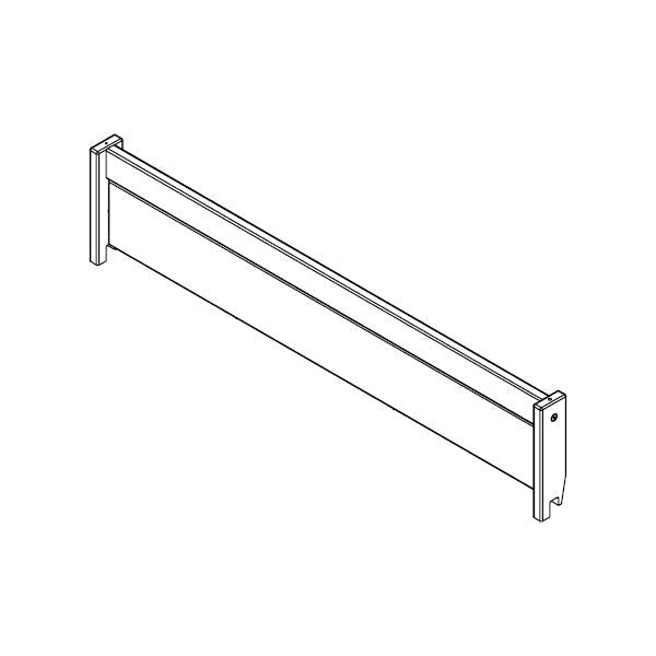 Lifetime Kidsrooms Closed bed front with supports - Original Whitewash