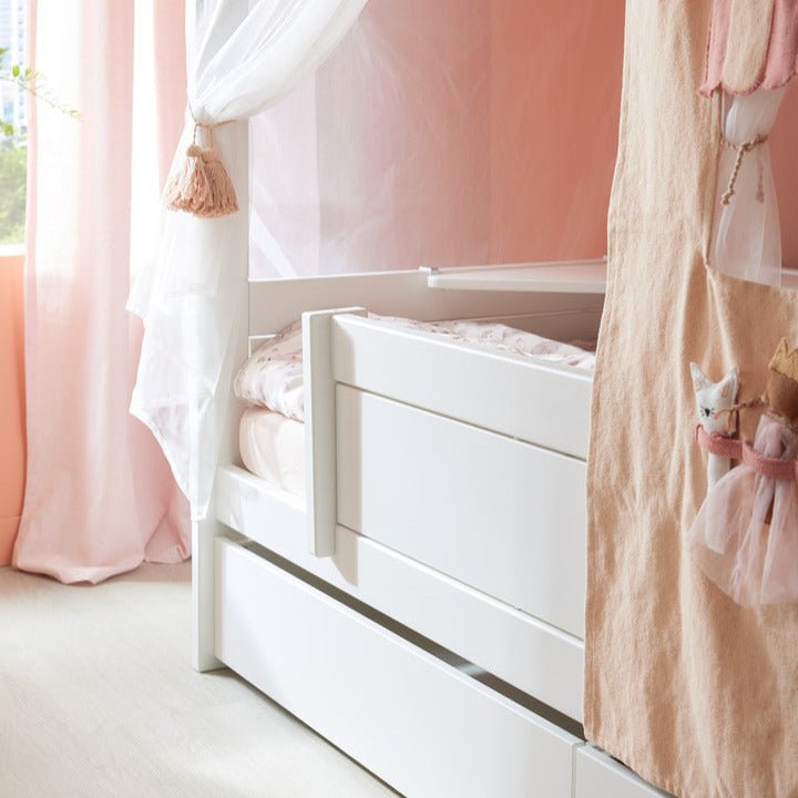 Lifetime Kidsrooms Lange Bettfront 160 cm - Original Weiss