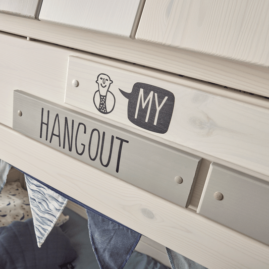 Lifetime Kidsrooms Bunk bed - My Hangout 90/140x200 cm Whitewash