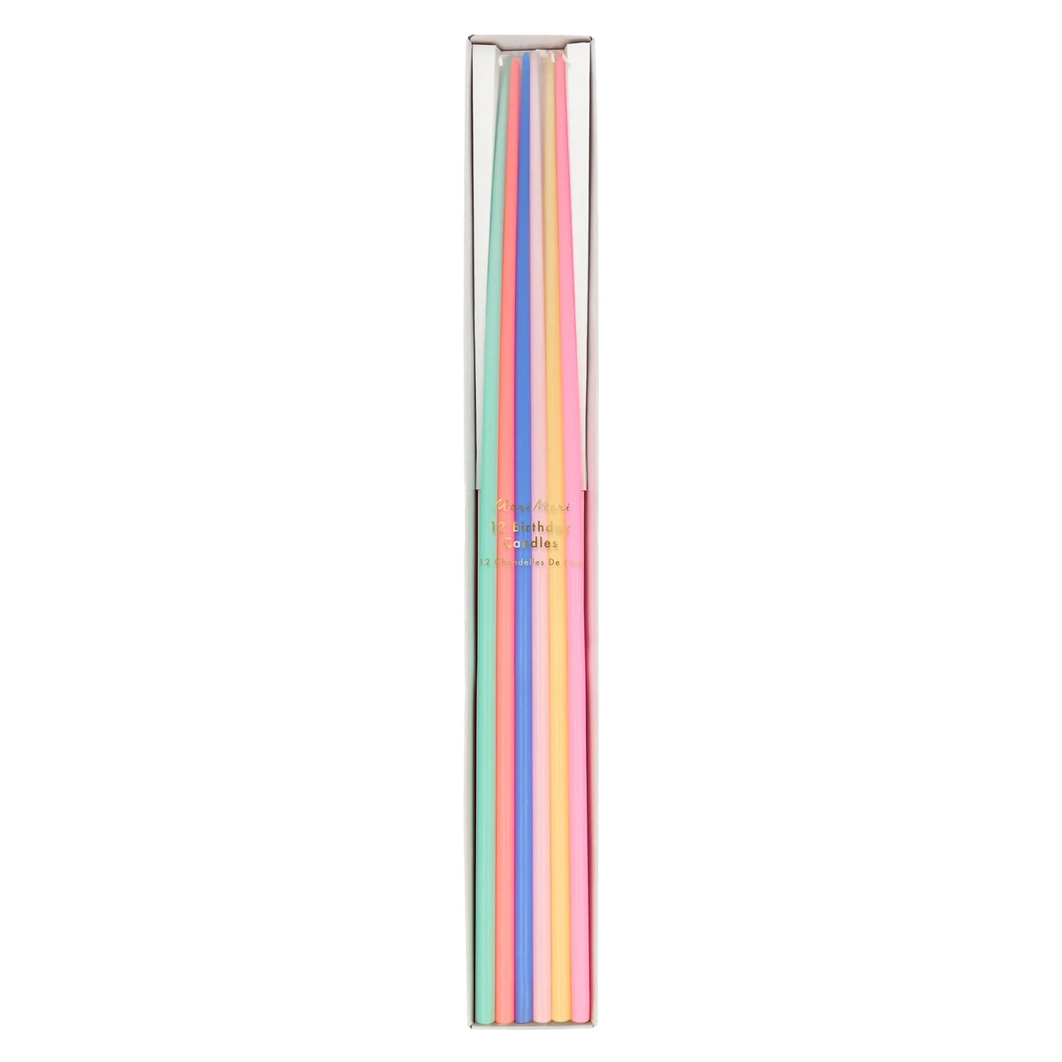 Meri Meri Long, slim birthday candles