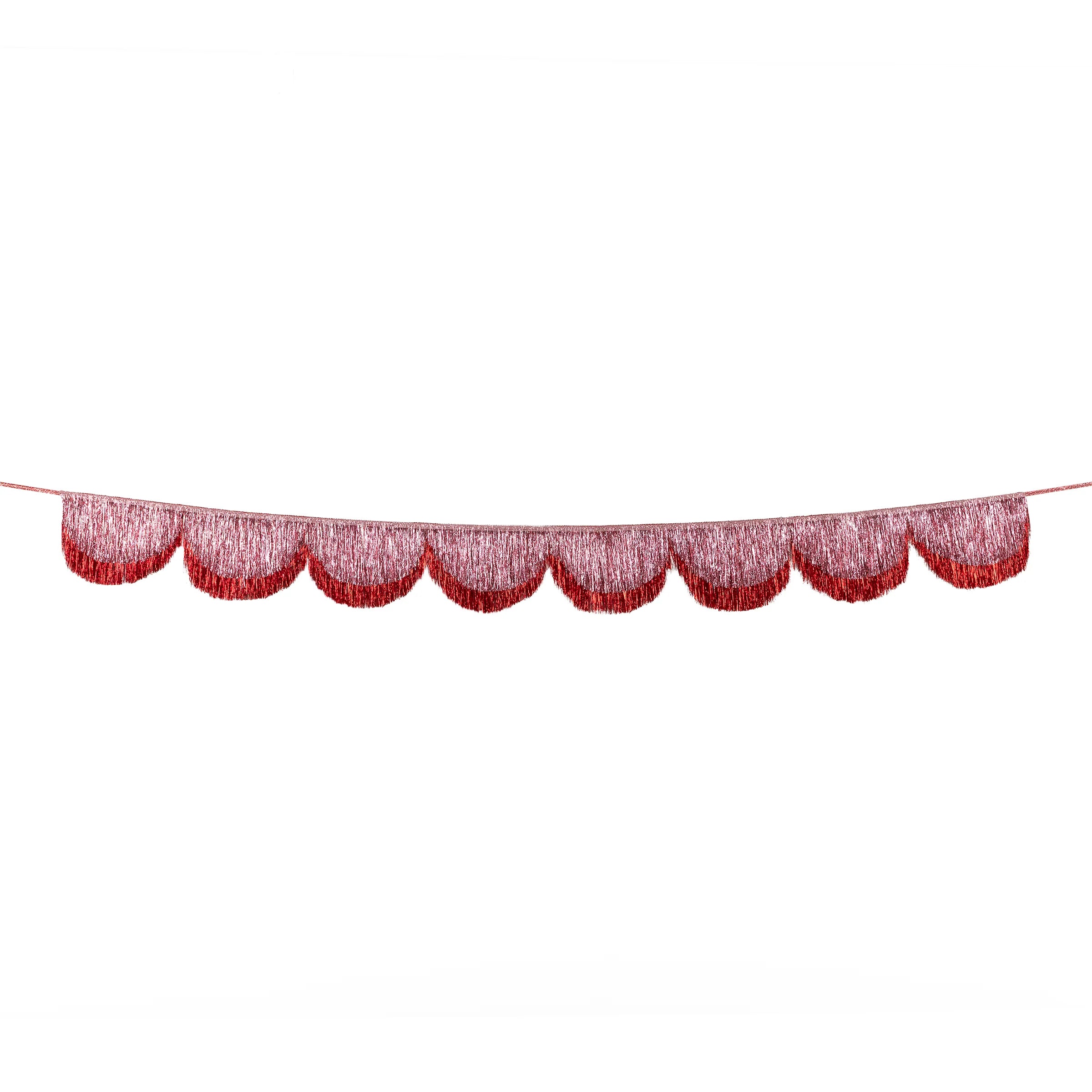 Tinsel Garland Pink