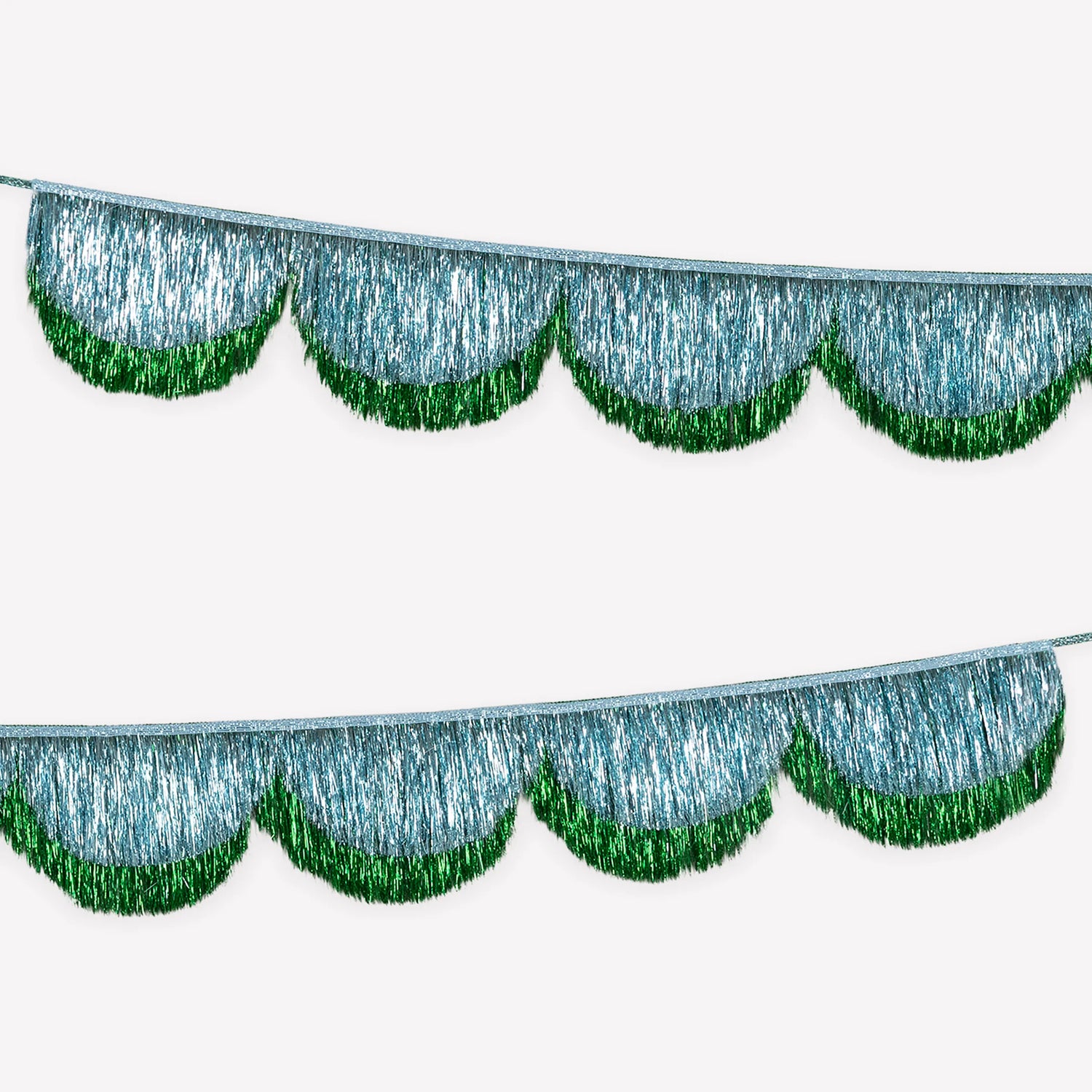 Tinsel Garland Blau