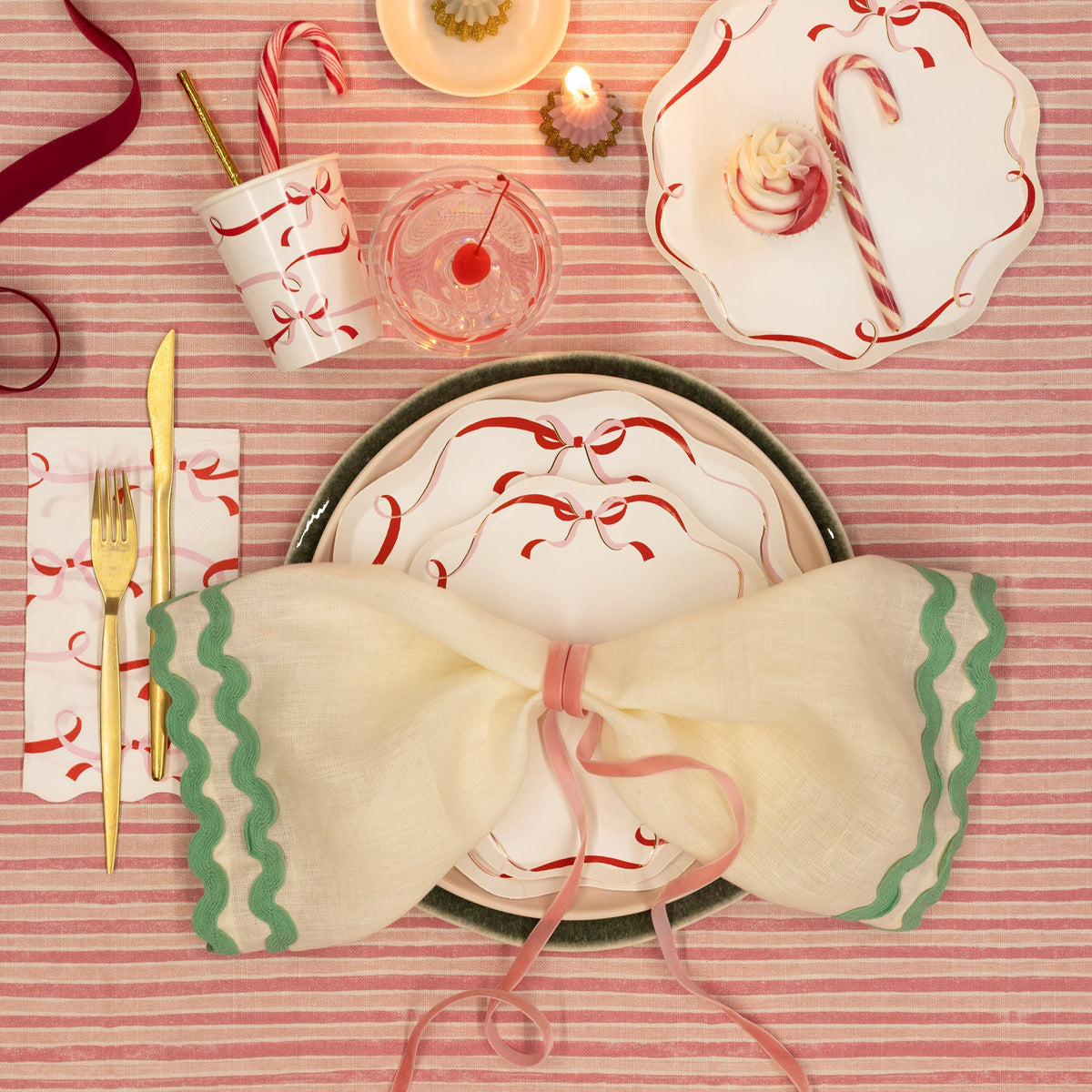 Meri Meri ribbon napkins