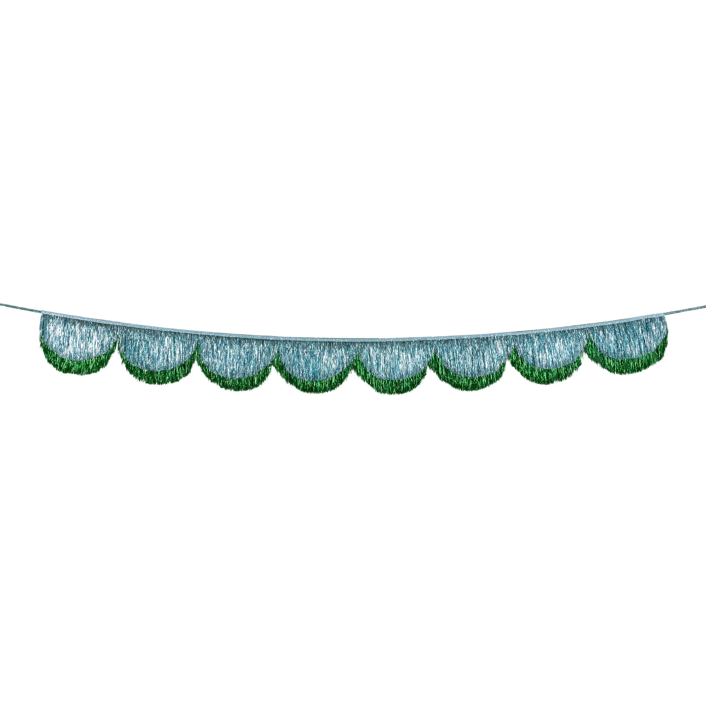 Tinsel Garland Blau