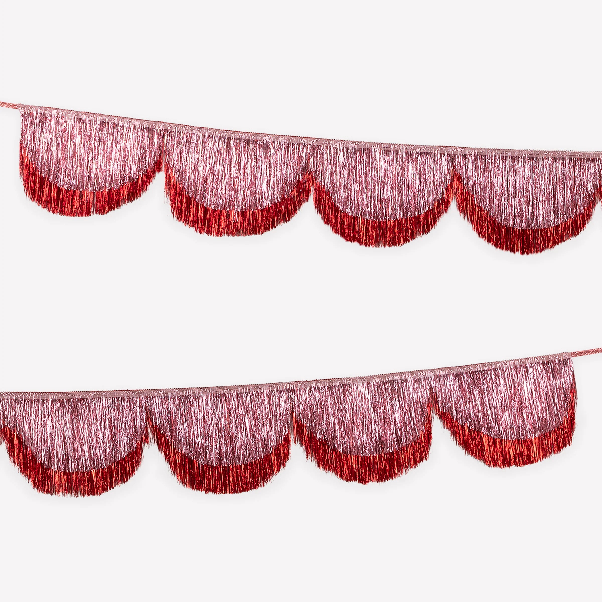 Tinsel Garland Pink