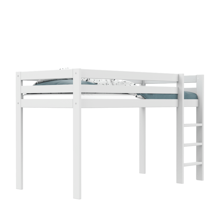Lifetime Kidsrooms Loft bed 128 cm - Elements White
