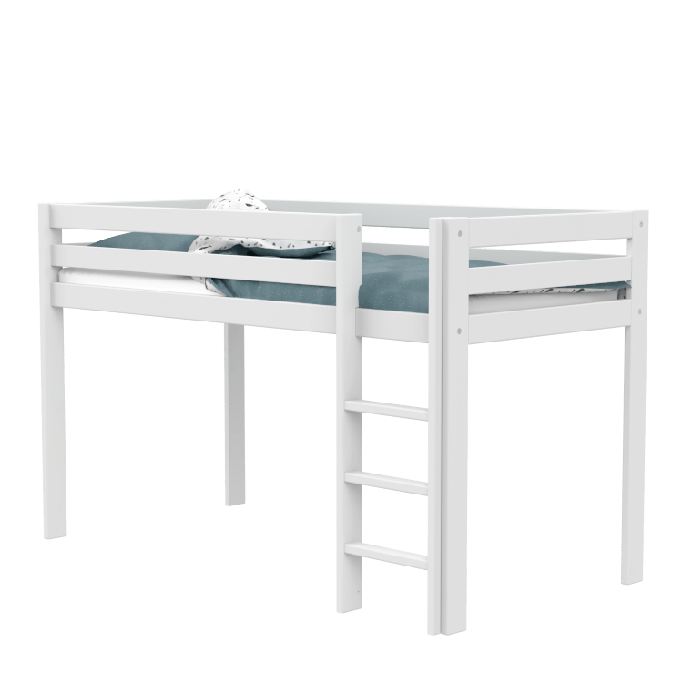 Lifetime Kidsrooms Loft bed 128 cm - Elements White