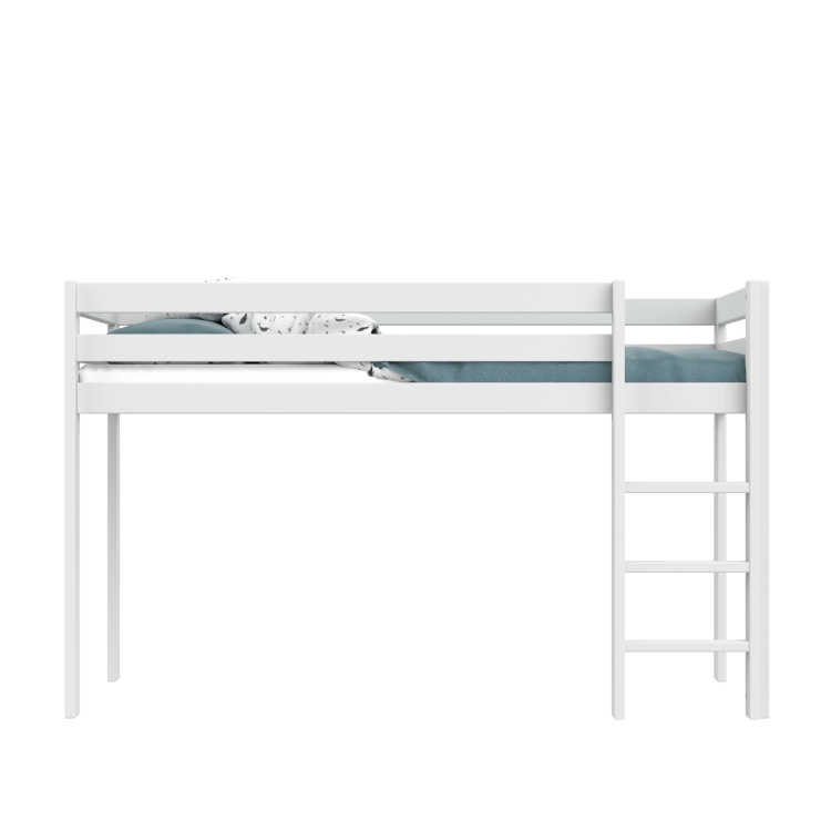 Lifetime Kidsrooms Loft bed 128 cm - Elements White