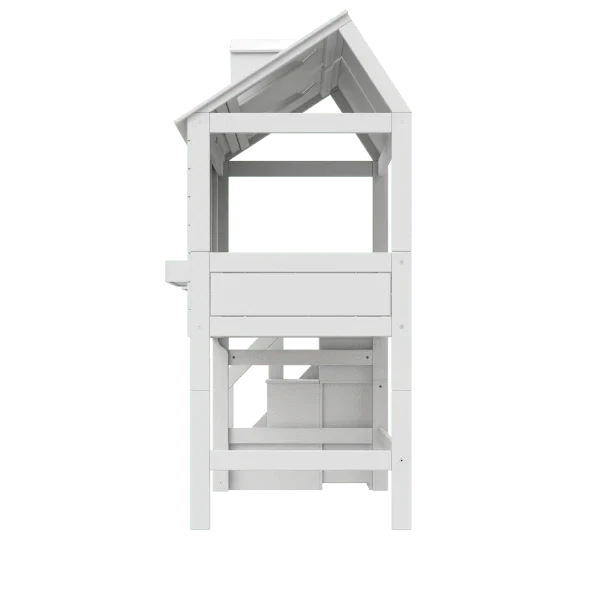 Lifetime Kidsrooms Loft bed 128 cm - Lake House White