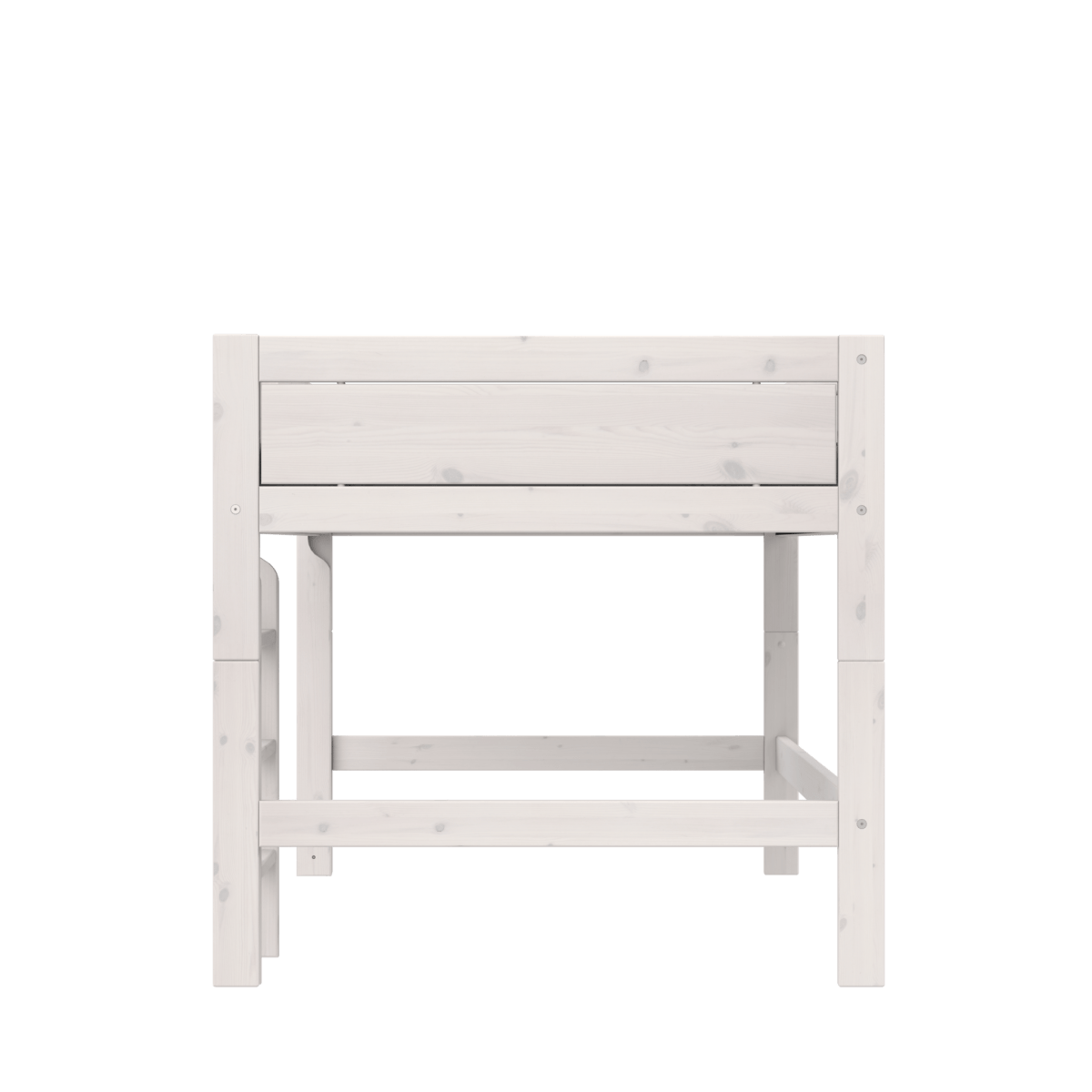 Lifetime Kidsrooms Original Hochbett 120 mit Leiter - 128 cm Whitewash