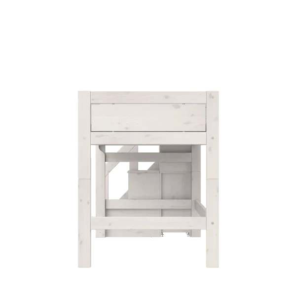 Lifetime Kidsrooms loft bed 128 cm with stairs - Original White