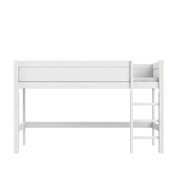 Lifetime Kidsrooms loft bed 128 cm with ladder - Original White