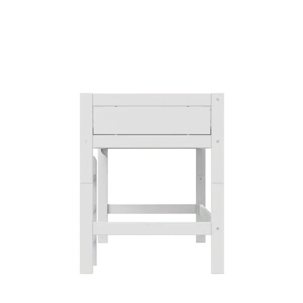 Lifetime Kidsrooms loft bed 128 cm with ladder - Original White