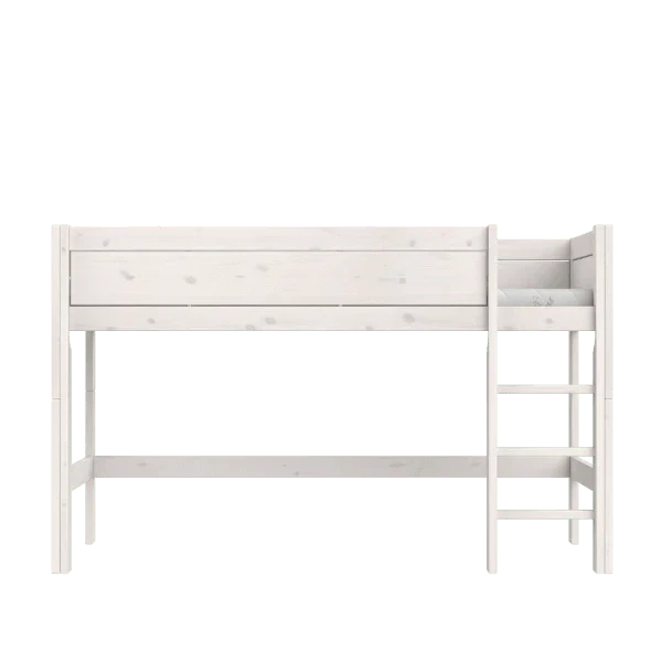 Lifetime Kidsrooms loft bed 128 cm with ladder - Original White