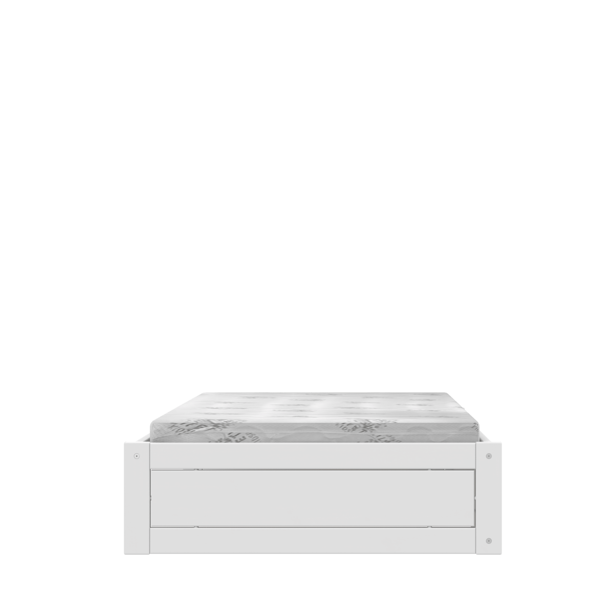 Lifetime Kidsrooms Montessori Lit de sol 120 Blanc