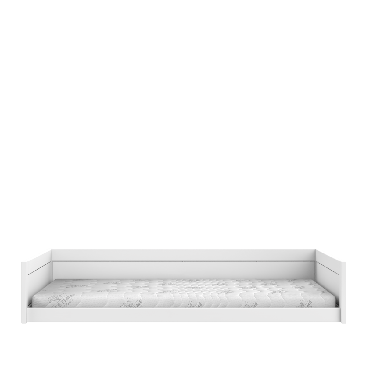 Lifetime Kidsrooms Montessori Lit de sol 120 Blanc