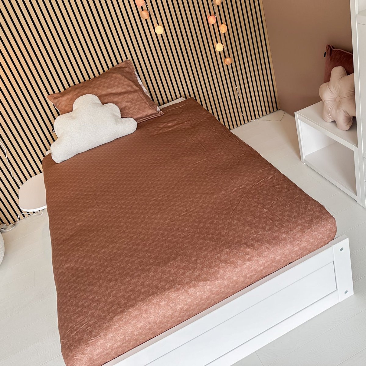 Lifetime Kidsrooms Montessori Lit de sol 120 Blanc