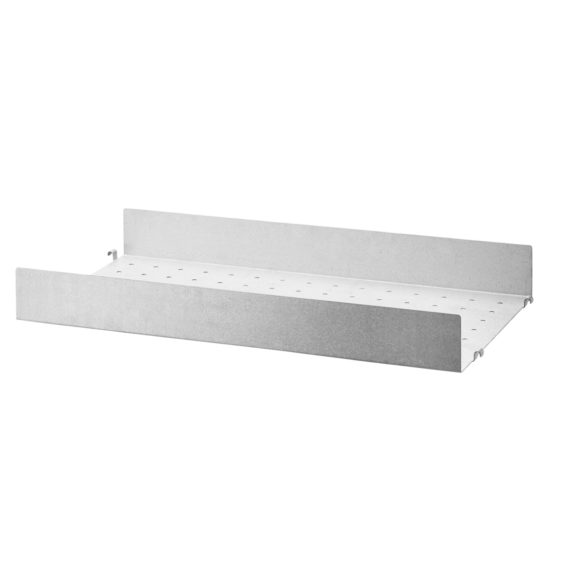 Metal Shelf High w58 x d30 cm Galvanized