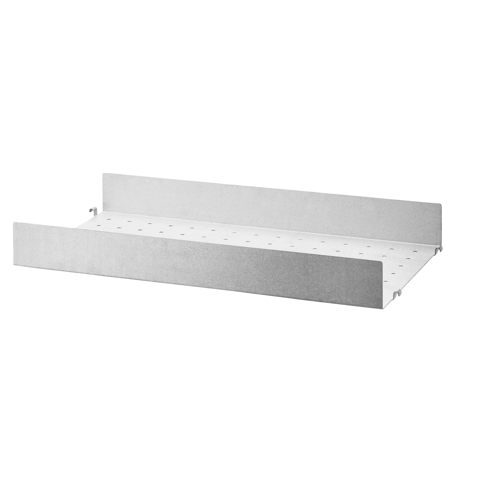 Metal Shelf High w58 x d30 cm Galvanized
