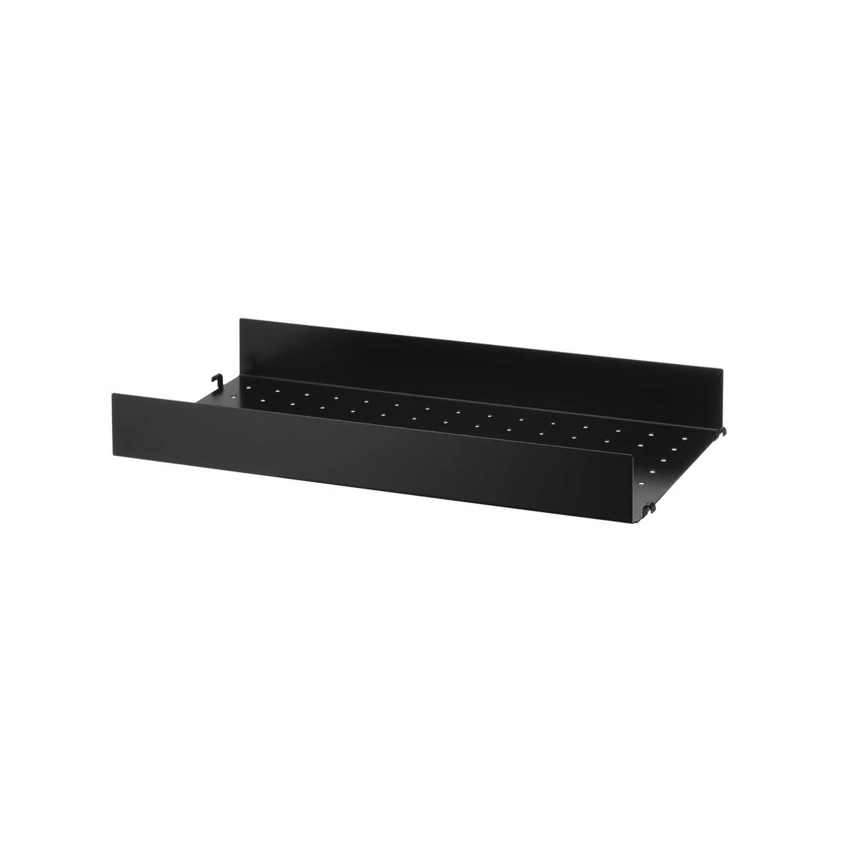Metal Shelf High w58 x d30 cm Black