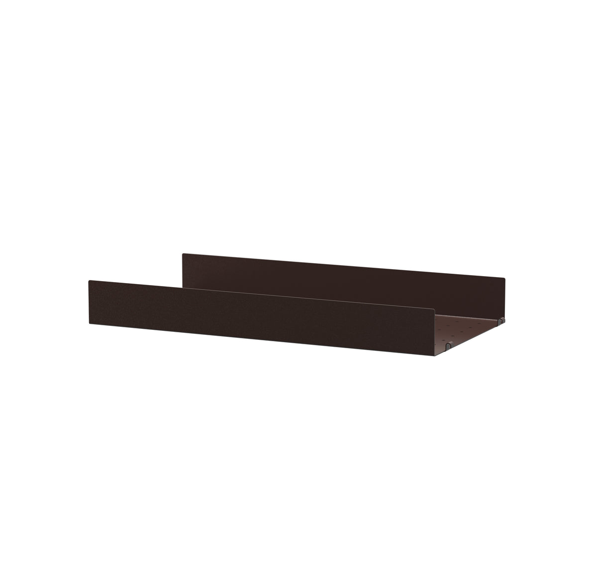 Metal Shelf High w58 x d30 cm Dark brown