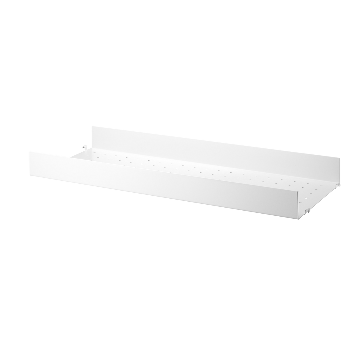 Metal Shelf High w78 x d30 cm White