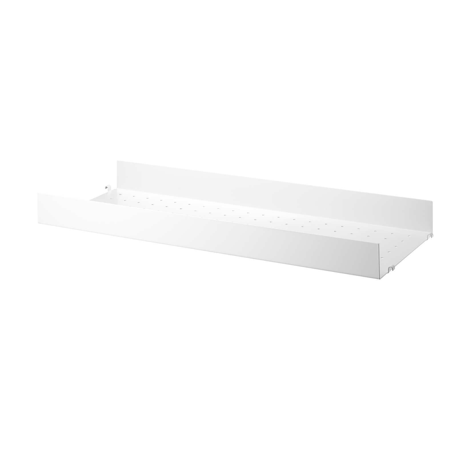 Metal Shelf High w78 x d30 cm White