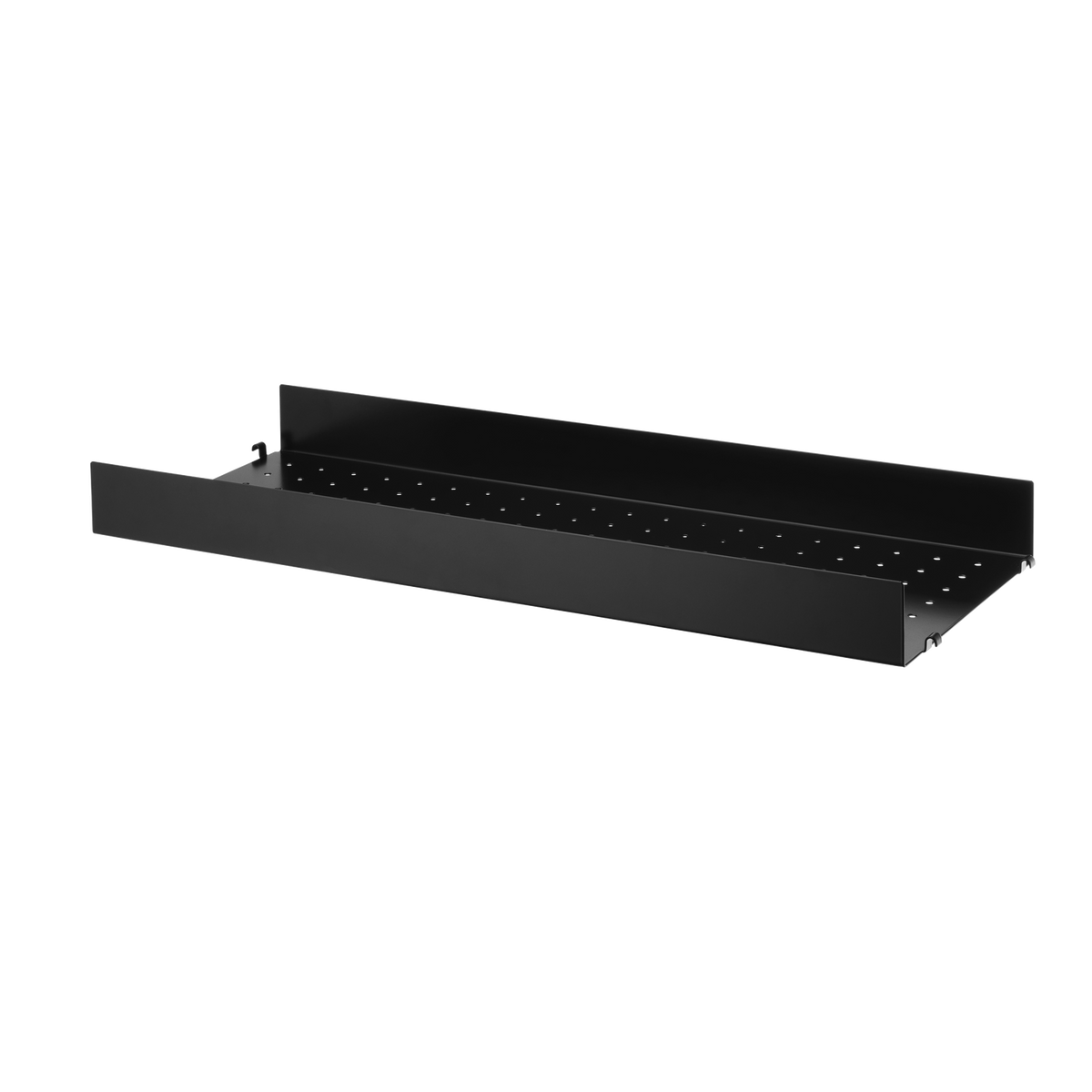 Metal Shelf High w78 x d30 cm Black