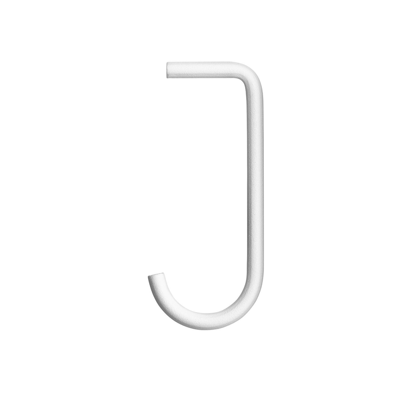 Metal Hook J White