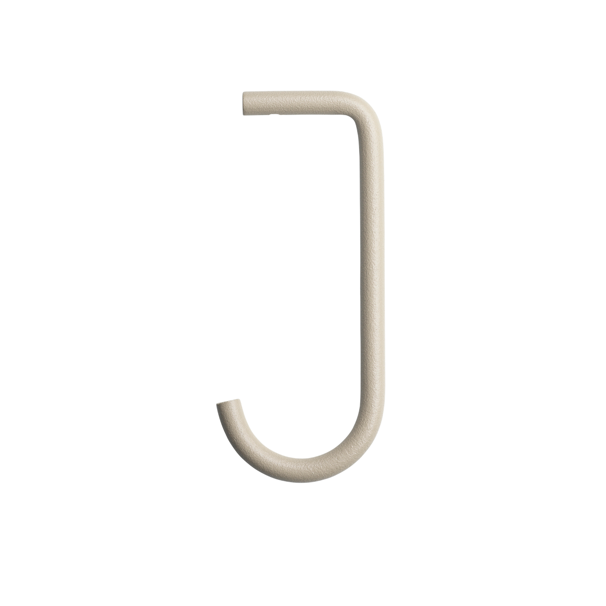Metal Hook J Beige