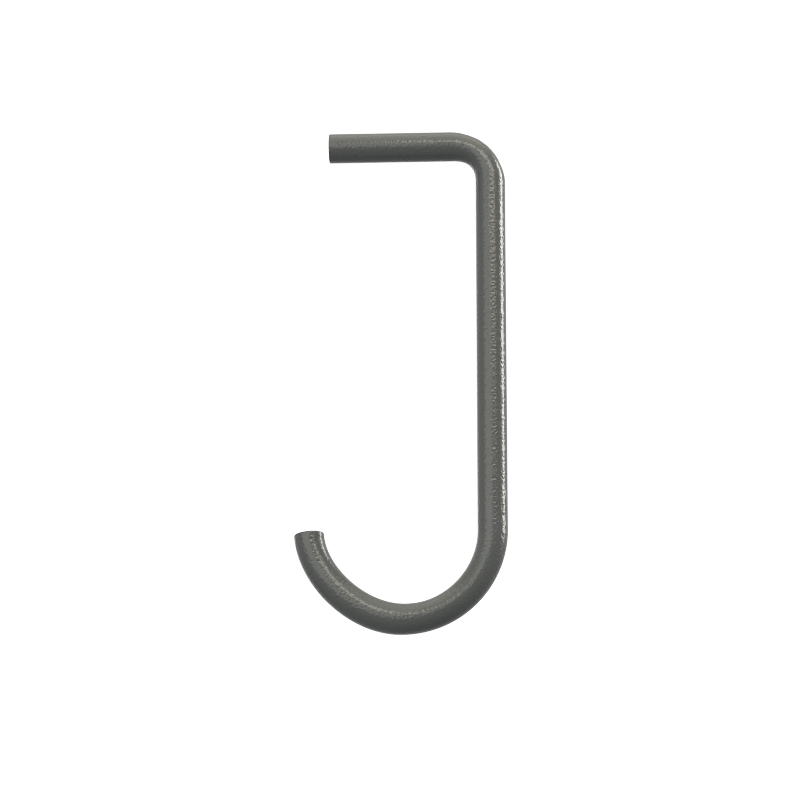 Metal Hook J Dark gray
