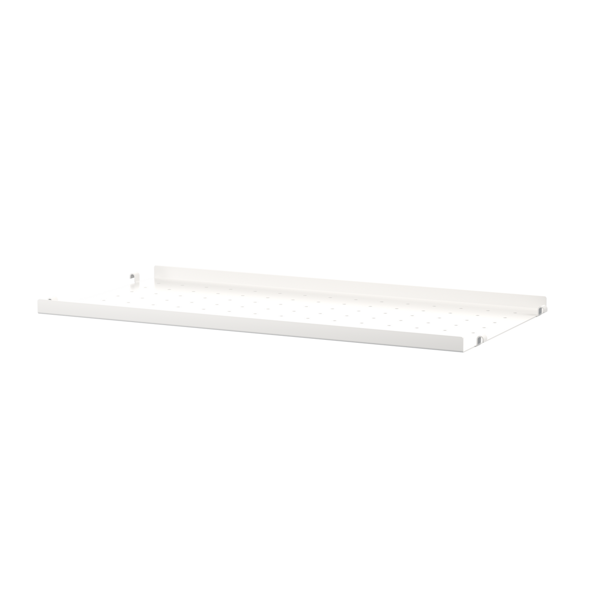 Metal Shelf Low w58 x d30 cm White