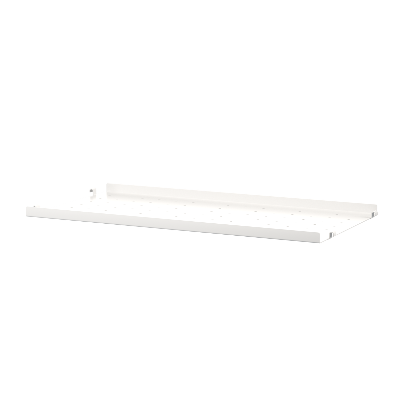 Metal Shelf Low w58 x d30 cm White