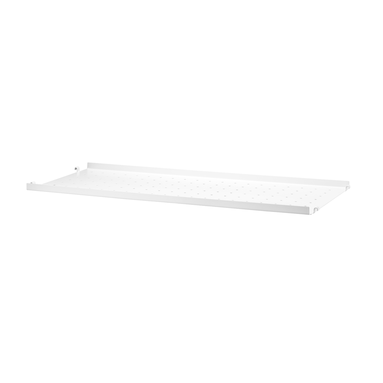 Metal Shelf Low w78 x d30 cm White