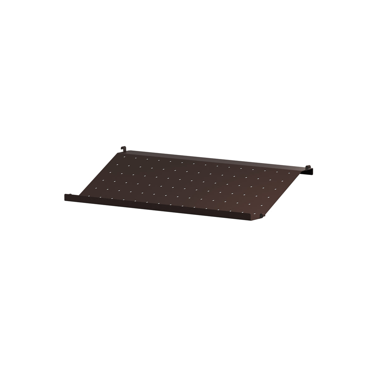 Shoe Shelf w58 x d30 cm marron foncé
