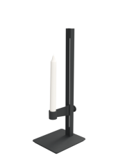 Museum Candle Holder Black