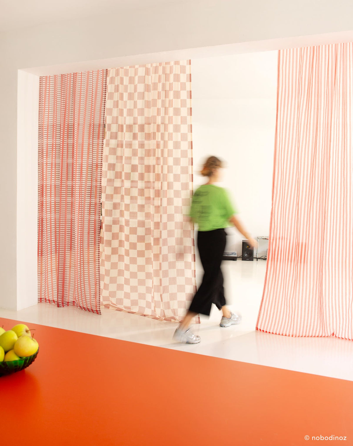Nobodinoz Rideau Wendy en voile de coton bio Variante 0032