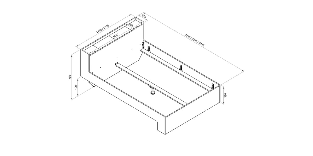 Müller Möbelwerkstätten NOOK Bett