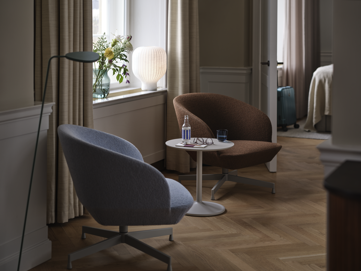 Lampe de table Muuto Strand H 59 cm Blanc