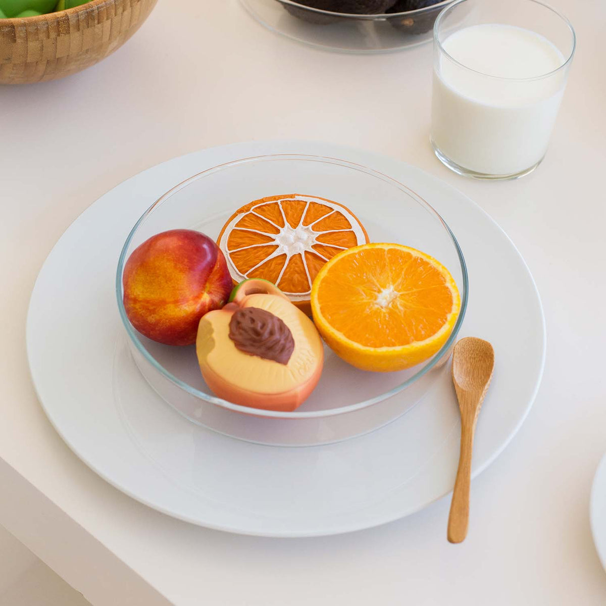Oli & Carol Palm Beach the peach teething ring