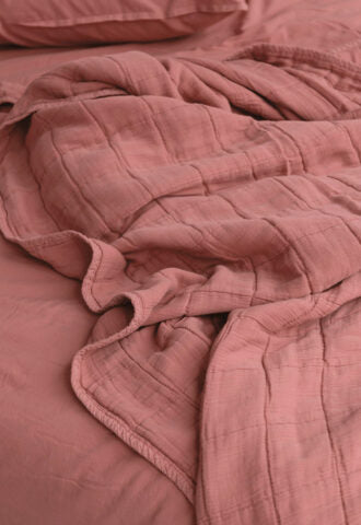 Oona Plaid Terracotta
