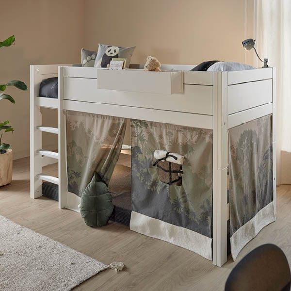 Lifetime Kidsrooms Rideau de jeu pour lit surélevé 128 cm - Panda Paradise