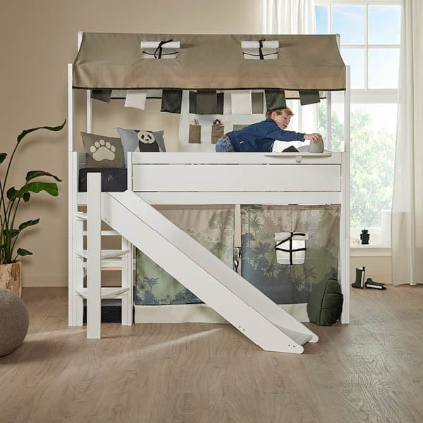 Lifetime Kidsrooms Stoffdach mit Girlande - Panda Paradise