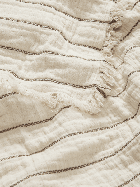 Ferm Living Aires Bedspread - Double - Undyed