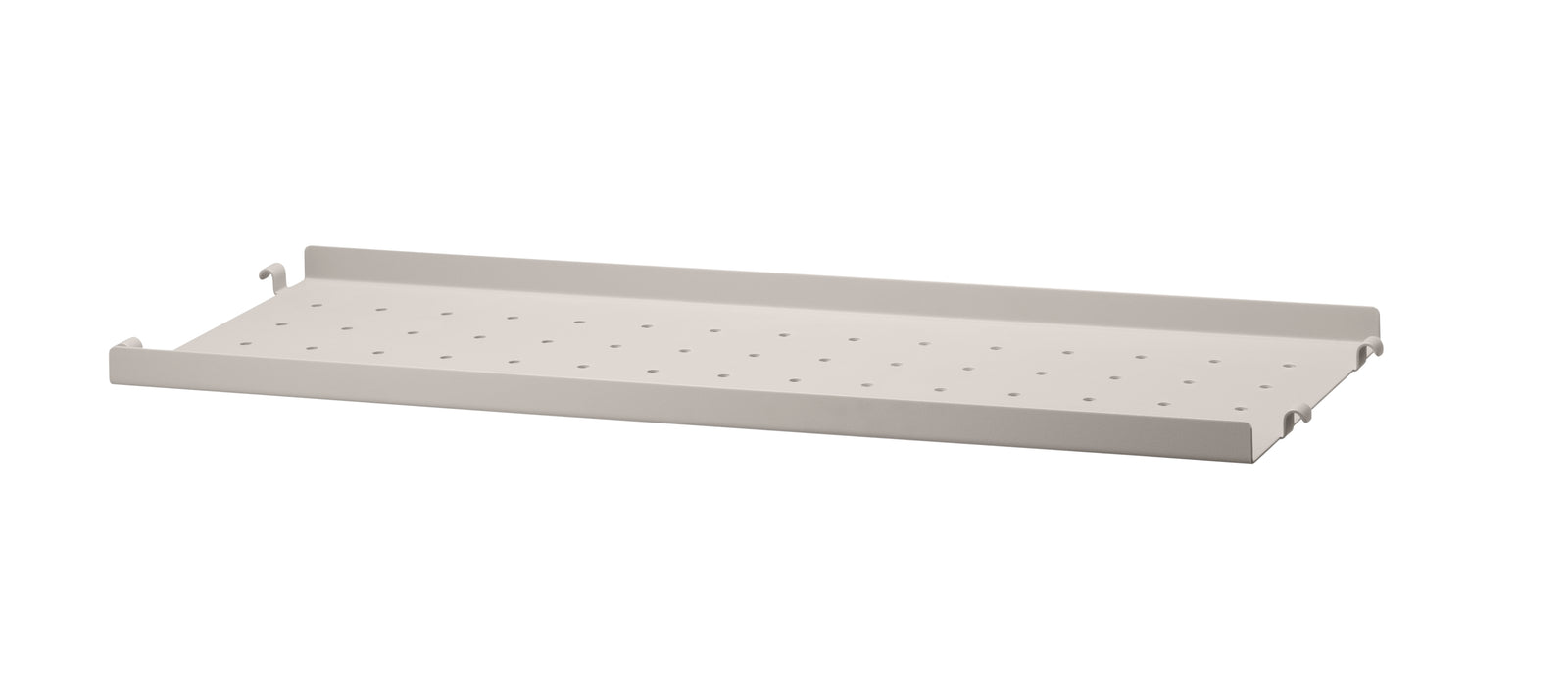 Metal Shelf Low w58 x d20 cm Beige