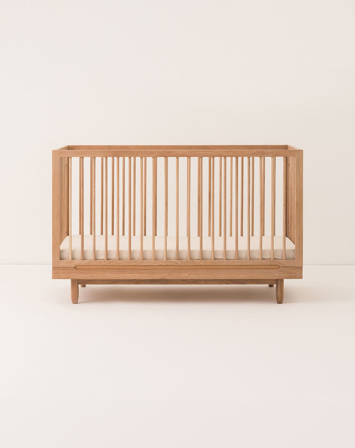 Nobodinoz Pure mitwachsendes Babybett aus Eichenholz 70x140
