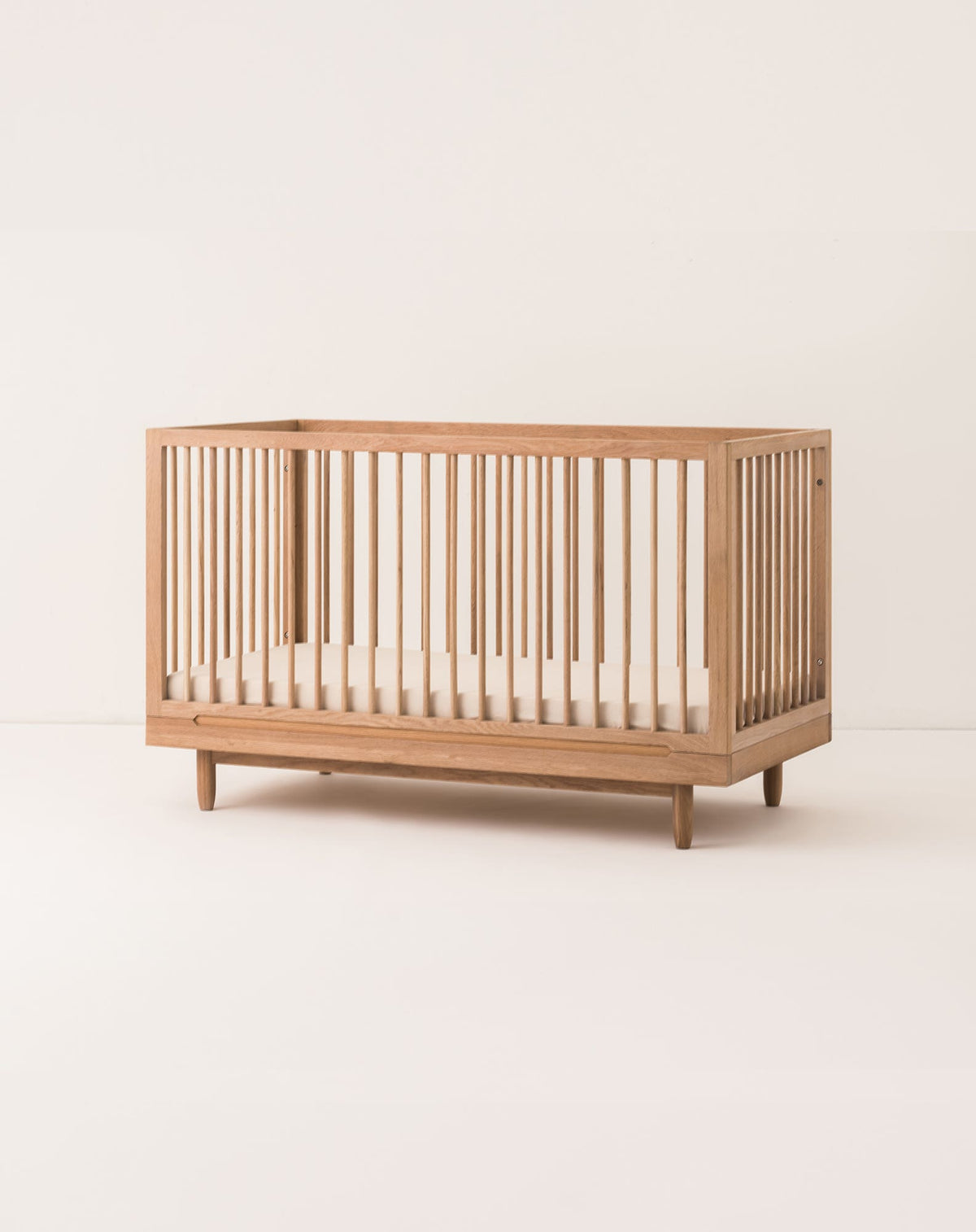 Nobodinoz Pure mitwachsendes Babybett aus Eichenholz 70x140