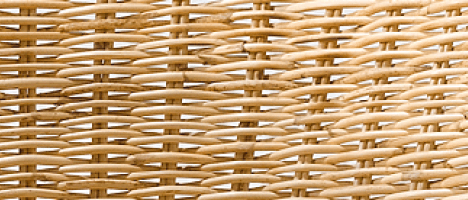 Richard Lampert E14 Rattan natur